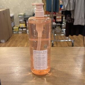 Kristin Ess Deep Clean Clarifying Shampoo 33.8 Oz Jumbo Vegan Shine Hair